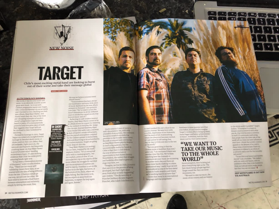 Qué orgullo: Target, destacados en Metal Hammer